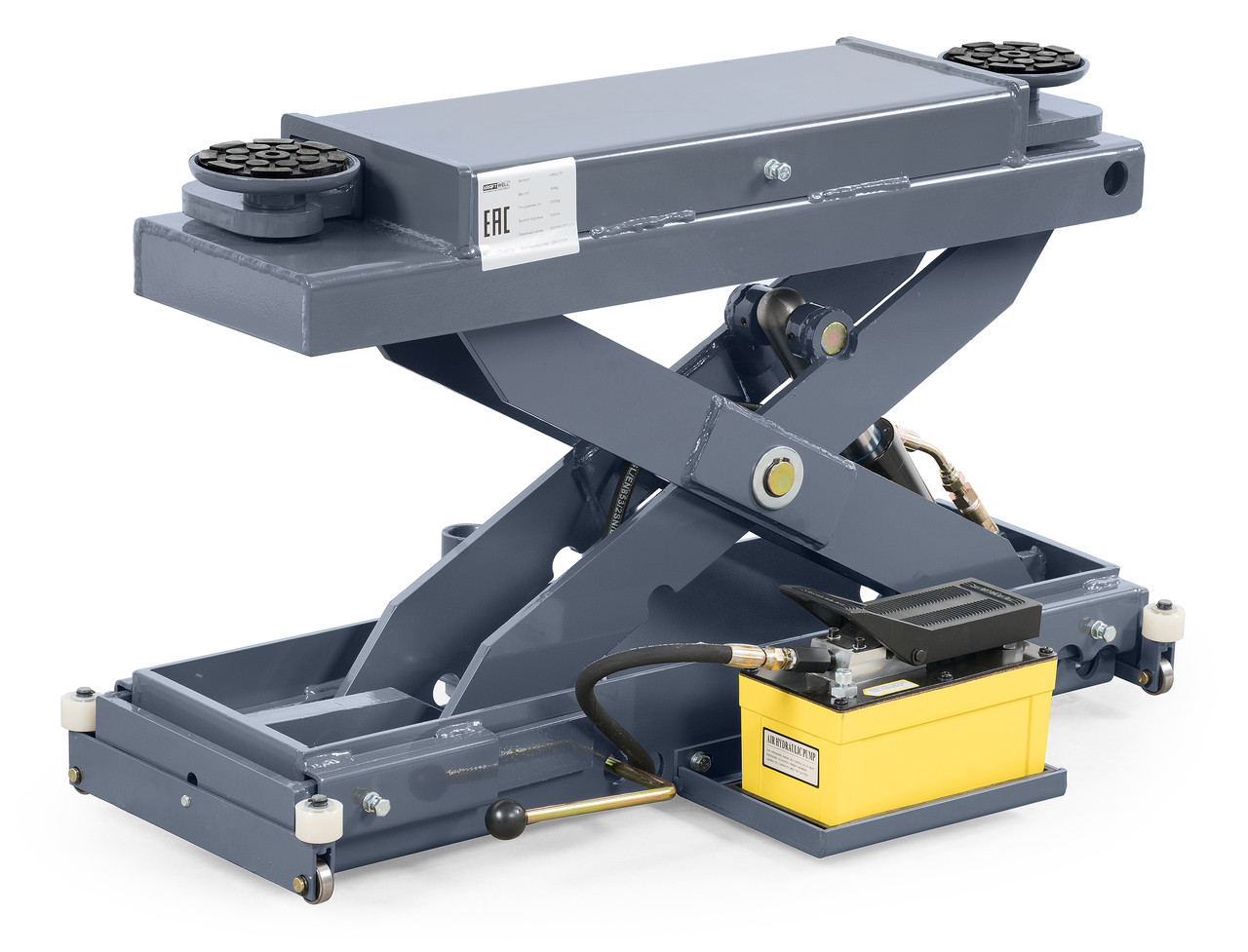 KraftWell KRWJ7P Траверса г/п 3 т. с пневмоприводом