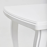 Стол не раскладной "Эдмон" ДхШхВ (мм):1400х800х750 Белый Белдревизделие, фото 4