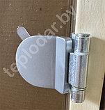 Стеклянная дверь для бани Doorwood, стекло бронзовое, фото 2