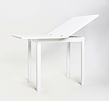 Стол "Вильфор" ДхШхВ (мм):900х600(1200)х750 Белый Белдревизделие, фото 3