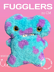 Игрушка Фугглер Fuggler Funny Ugly Monster/ тренд 2025/ голубой, фиолетовый