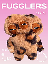 Игрушка Фугглер Fuggler Funny Ugly Monster/ тренд 2025/ коричневый, черный