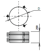 ZMO Хомут для оттяжек