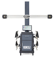 KraftWell KRW3DWA-II Стенд сход-развал 3D с кабинетом и стальной стойкой, ПК в комплекте