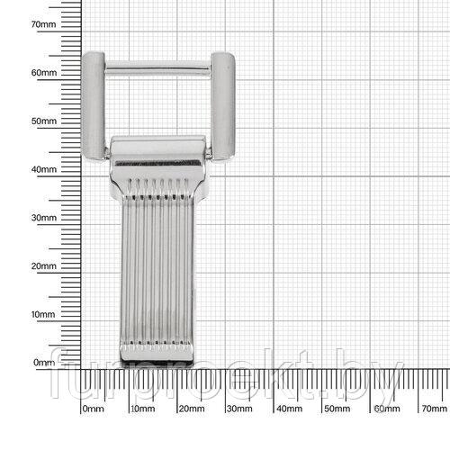 Ручкодержатель 7147 20мм никель полир СУПЕР