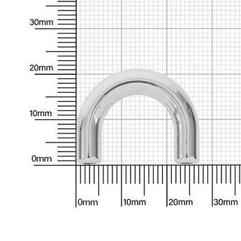 Ручкодержатель 5793 16мм никель полир ( винт 7 мм) (8657)