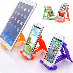 Подставка складная – держатель для мобильного телефона, планшета BI-2030 Patented Multi-Stand, Оранжевый