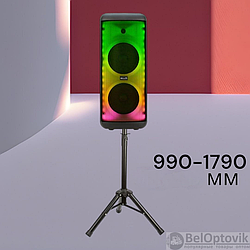 Профессиональная стойка (штатив) для акустических систем, колонок ELTRONIC  (990-1790мм) арт. 10-02 c