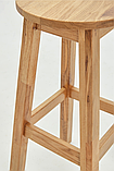 Табурет барный "Батистен" ШхВ (мм):354х750 Дуб Р-43 Белдревизделие, фото 2