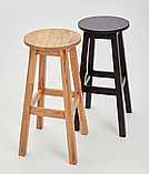 Табурет барный "Батистен" ШхВ (мм):354х750 Дуб Р-43 Белдревизделие, фото 3