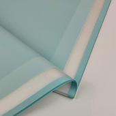 Плёнка матовая с прозрачным кантом, 57*57 см., 20 л./уп., 50 мкм