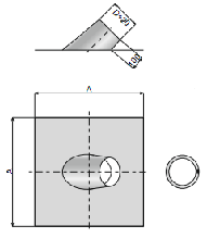 P Переход через крышу 35-50 градусов