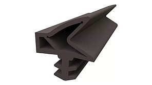 Уплотнитель для межкомнатных дверей DEVENTER (Темно-коричневый) S6577R/1