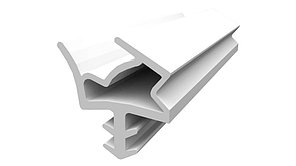 Уплотнитель для межкомнатных дверей DEVENTER (Белый) S6577W/1