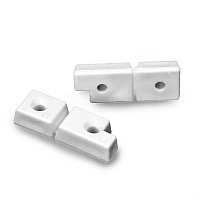 Крепление импоста ДВЕРНОЙ профиль (пластик)