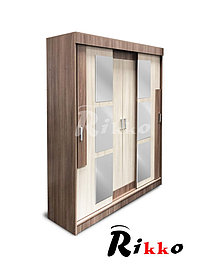 Шкаф-купе ЛОНДОН (Ясень Шимо темный/ Ясень Шимо светлый) Rikko