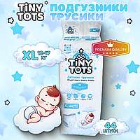 Детские подгузники трусики TiNY TOTS XL (12-17 кг) PREMIUM, 44 штуки