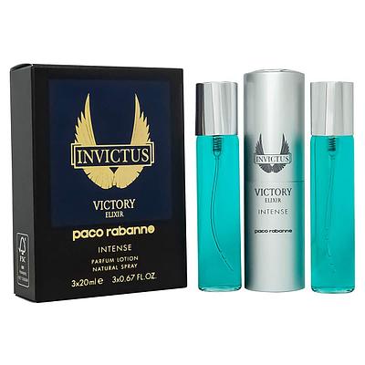 Парфюмерный набор Paco Rabanne Invictus Victory Elixir / edp 3*20 ml