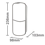 Автоматический дозатор для мыла Ksitex ASD-911W-500 (500мл), фото 8