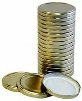 Крышка твист ТО-82мм 20шт золото