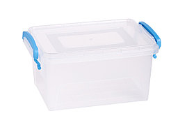 Контейнер прямоугольный 3,6л цвет ручки голубой