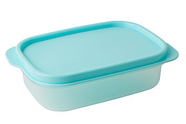 Контейнер прямоугольный 0,5л небесно-голубой