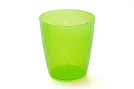 Стакан 250мл прозрачно-салатовый