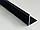 Внутренний уголок 18мм * 18мм 2,7м черный мат, фото 3