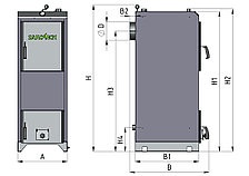 Твердотопливный котел Sakovich STANDART 12, фото 2