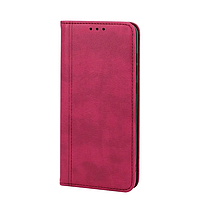 Чехол-книга Case book Xiaomi Redmi Note 14 4G (бордовый)