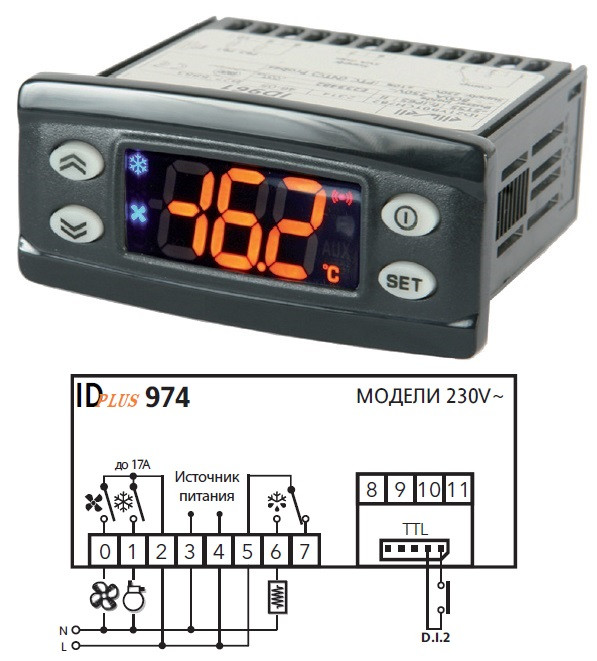 Блок управления ELIWELL ID974