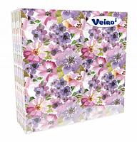 Veiro Салфетки бумажные столовые сервировочные группы Б-1, Акварель, 33х33 см, 3 слой, 20 л