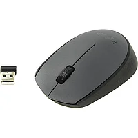 Мышь компьютерная беспроводная LOGITECH M170 (910-004646), серая, 1723467
