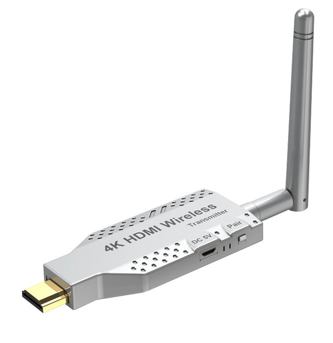 Передатчик удлинителя сигнала HDMI по Wi-Fi до 50 метров, активный, UltraHD 4K 559306