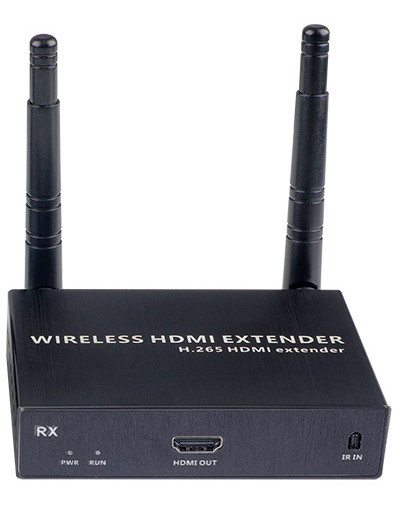 Приемник удлинителя сигнала HDMI по Wi-Fi до 100 метров, активный, FullHD 1080p, черный 559319, фото 1