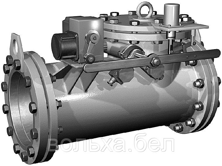 КПЗЭ с МЭО (МБО) 80 - 800 клапаны предохранительно-запорные газовые с электроприводом (Ду 80- Ду800 - фото 1 - id-p35475044