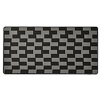 IKEA BLÅSKATA игровой коврик для мыши, черный/серый с рисунком, 40x80 см