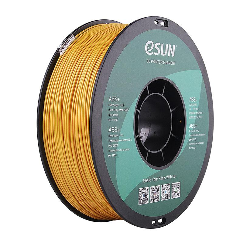 Катушка ABS+ пластика Esun, 1.75 мм, 1 кг, золотая