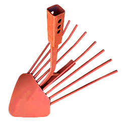 Картофелевыкапыватель для мотоблока МТЗ(ПОД КВАДРАТ)