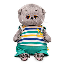 Басик BABY в костюмчике со стрекозой. Мягкая игрушка