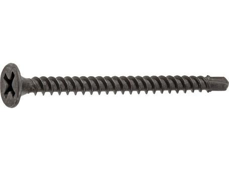 Саморез для монтажа ГКЛ (к металлу), сверло, зип-лок