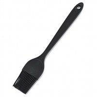 Кисточка кондитерская Roal 27,5 см, силикон, черная