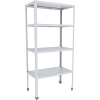 Стеллаж ПищТех СТАНДАРТ СКК-10/5 СНК-С 1000х500х1850(1870) мм полностью из нерж. стали