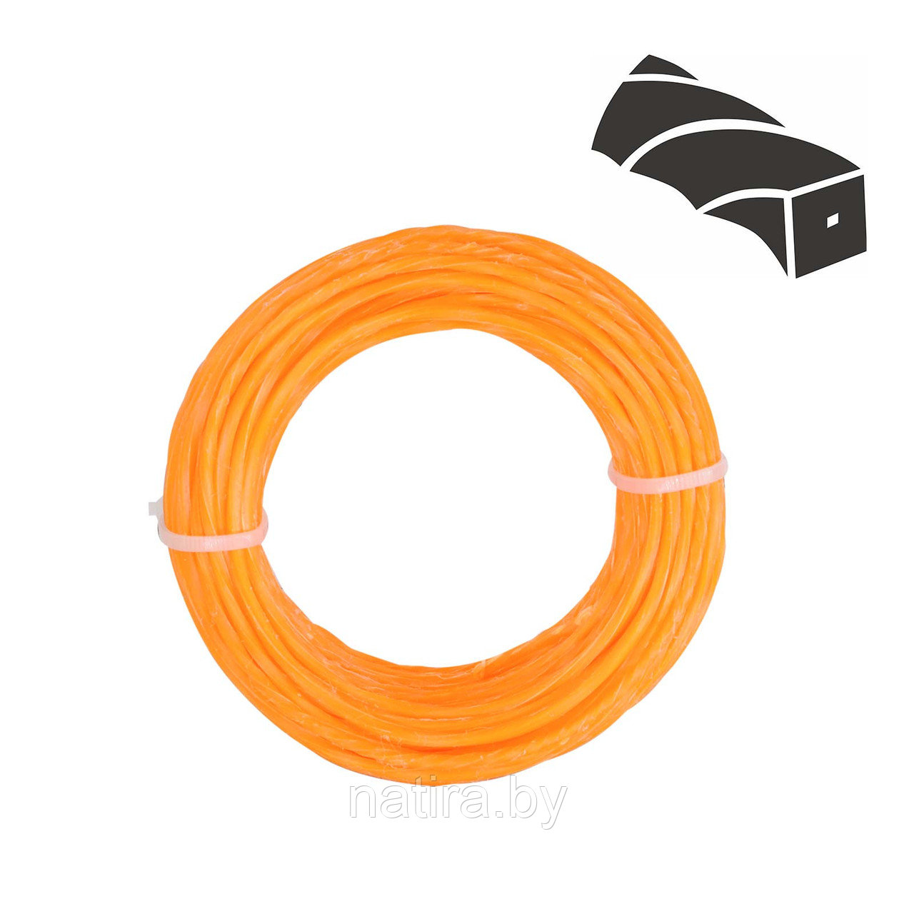 Леска триммерная SKIPER витой квадрат, 2.0 мм, длина 15 м (коробка 50 шт, цена за коробку)