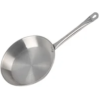 Сковорода Roal 24х5 см, нерж, тройное дно, индукция,GDC-FP240