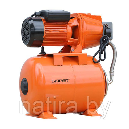 Станция водоснабжения автоматическая Skiper JET100 (900 Вт, 3100 л/ч, 24 л, чугун), фото 2