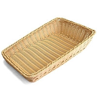 Подставка для выкладки светло-коричневая прямоугольная 45х30х4/10см, арт. 2022А