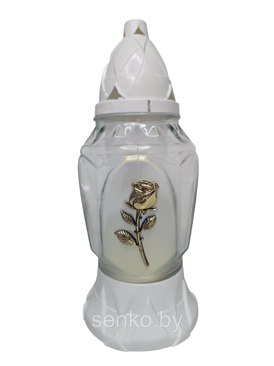 Свеча-лампада стеклянная Z-519 - 8 шт.  | 1 шт. - 7.20 руб.