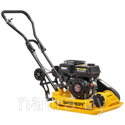 Виброплита SKIPER C140L-W (LC200F, 6.5л.с., плита 58х50см., 25кН, 32м/мин, колёса), фото 2