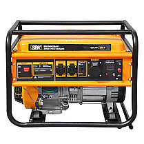 Электростанция SBK BG7000 (5.5кВт, 2х230В/16А/3.5кВт, 1х230В/32А/5кВт, 12В, бак 25.0л), фото 2